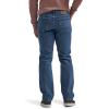 imageWrangler Authentics Mens Classic 5Pocket Regular Fit Flex JeanDark Stonewash Flex