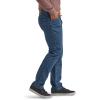 imageWrangler Authentics Mens Classic 5Pocket Regular Fit Flex JeanDark Stonewash Flex