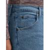 imageWrangler Authentics Mens Classic 5Pocket Regular Fit Flex JeanLight Stonewash Flex