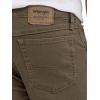 imageWrangler Authentics Mens Classic 5Pocket Regular Fit Flex JeanOlive