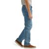 imageWrangler Authentics Mens Classic 5Pocket Regular Fit Flex JeanVintage Blue Flex