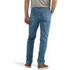 imageWrangler Authentics Mens Classic 5Pocket Regular Fit Flex JeanVintage Blue Flex