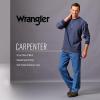 imageWrangler Authentics Mens Classic Carpenter JeanOlive Drab Canvas
