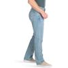 imageWrangler Authentics Mens Regular Fit Comfort Flex Waist JeanChalk Blue