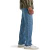 imageWrangler Authentics Mens Regular Fit Comfort Flex Waist JeanStonewash Flex