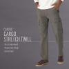imageWrangler Authentics Mens Relaxed Fit Stretch Cargo PantElmwood