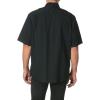 imageWrangler Authentics Mens Short Sleeve Classic Woven ShirtCaviar