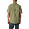imageWrangler Authentics Mens Short Sleeve Classic Woven ShirtOlivine