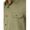 imageWrangler Authentics Mens Short Sleeve Classic Woven ShirtOlivine