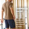 imageWrangler Authentics mens Loose Fit Carpenter ShortRetro Stone