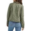 imageWrangler Authentics womens Stretch Denim JacketOlive