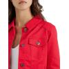 imageWrangler Authentics womens Stretch Denim JacketRed