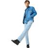 imageWrangler Mens 13MWZ Cowboy Cut Original Fit JeansGold Buckle Bleach
