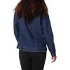 imageWrangler Womens Relaxed Fit Memory Maker Jean JacketCrimson