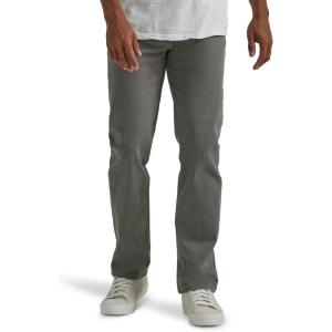 imageWrangler Authentics Mens Classic 5Pocket Regular Fit Flex JeanGargoyle