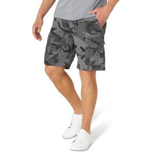 imageWrangler Authentics Mens Classic Cargo Stretch ShortAnthracite Camo