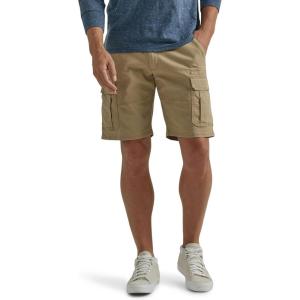 imageWrangler Authentics Mens Classic Cargo Stretch ShortGrain Twill