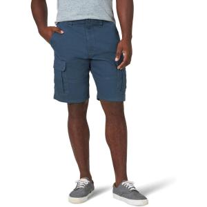 imageWrangler Authentics Mens Classic Cargo Stretch ShortMidnight Blue