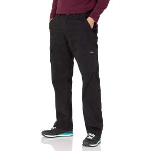 imageWrangler Authentics Mens Relaxed Fit Stretch Cargo PantBlack