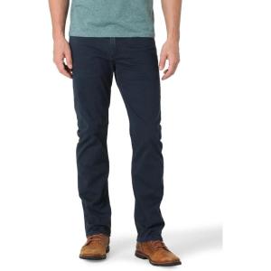 imageWrangler Authentics Mens Slim Fit Straight Leg JeanDark Sapphire