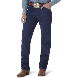 imageWrangler Mens 13MWZ Cowboy Cut Original Fit JeansPrewashed Indigo