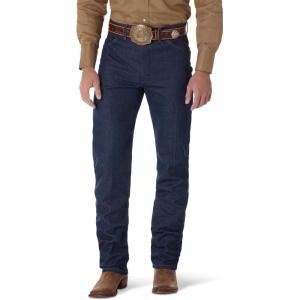 imageWrangler Mens 13MWZ Cowboy Cut Original Fit JeansRigid Indigo