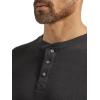 imageWrangler Authentics Mens Long Sleeve Waffle HenleyCaviar