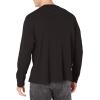 imageWrangler Authentics Mens Long Sleeve Waffle HenleyCaviar