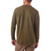 imageWrangler Authentics Mens Long Sleeve Waffle HenleyForest Night