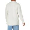 imageWrangler Authentics Mens Long Sleeve Waffle HenleyOatmeal Heather