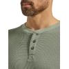 imageWrangler Authentics Mens Long Sleeve Waffle HenleySea Spray