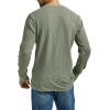 imageWrangler Authentics Mens Long Sleeve Waffle HenleySea Spray