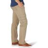 imageWrangler Authentics Mens Premium Relaxed Fit Straight Leg Cargo PantBritish Khaki