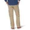 imageWrangler Authentics Mens Premium Relaxed Fit Straight Leg Cargo PantBritish Khaki