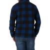 imageWrangler Authentics Mens Wooly Fleece Quarter Zip PulloverBlue Buffalo
