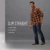 imageWrangler Mens Retro Slim Fit Straight Leg JeanBozeman