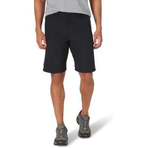 imageWrangler Authentics Mens Performance Side Elastic Utility ShortBlack