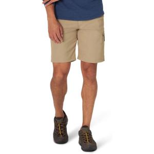 imageWrangler Authentics Mens Performance Side Elastic Utility ShortFawn