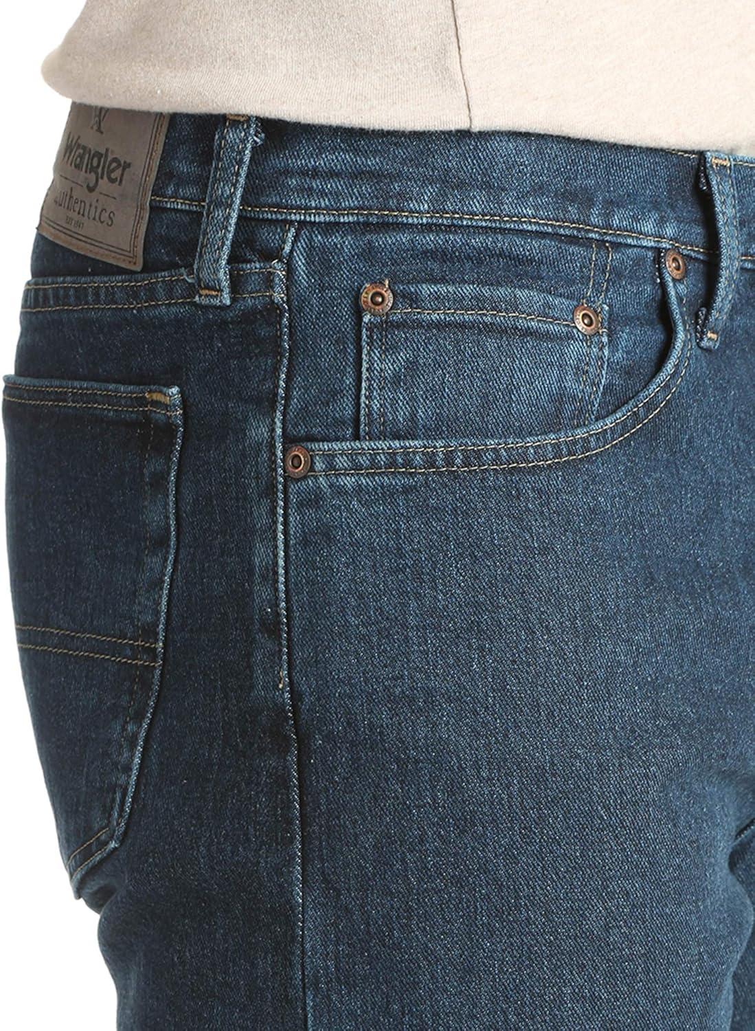 imageWrangler Authentics Mens Classic Relaxed Fit Five Pocket Jean ShortNightfall Flex