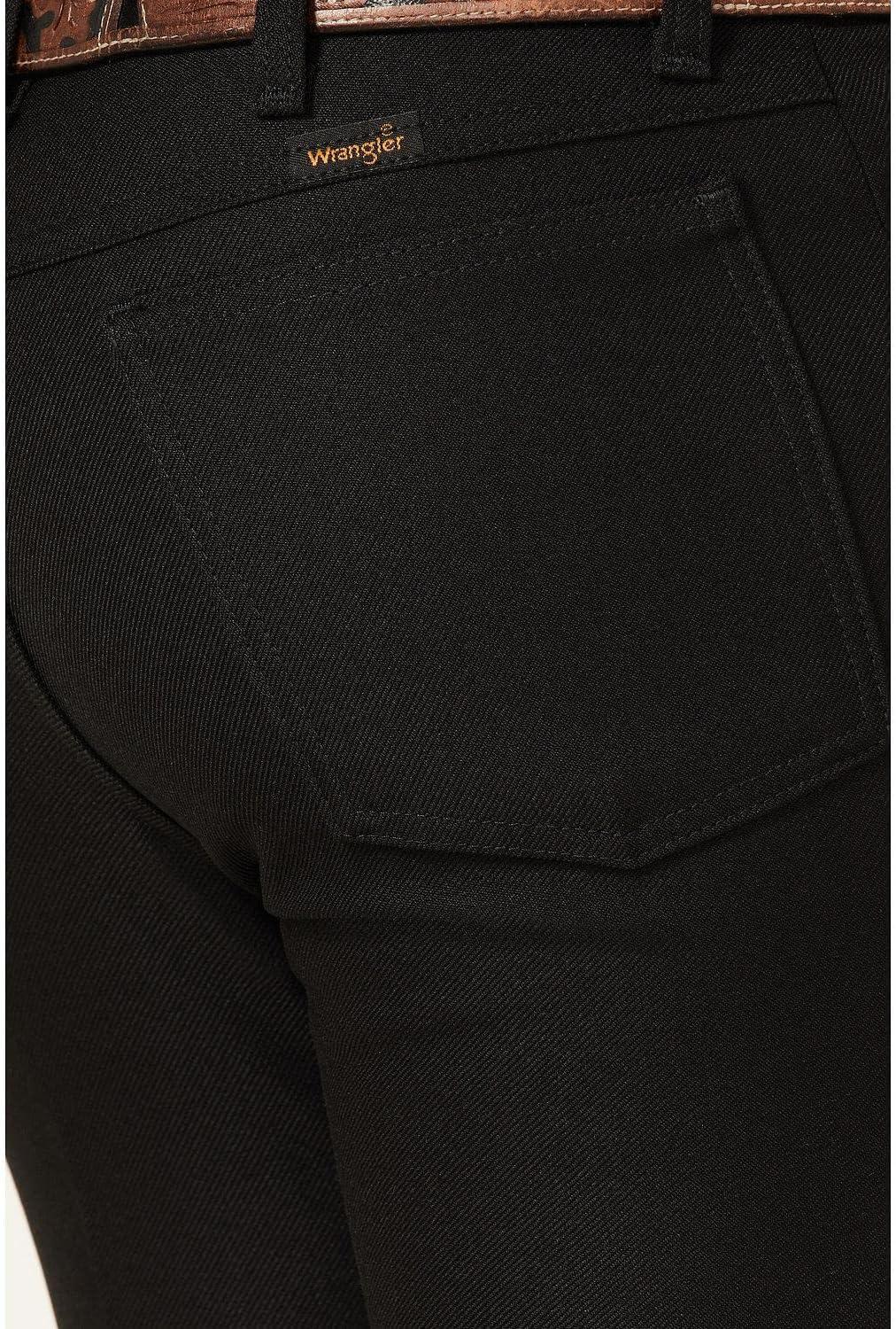 imageWrangler Mens Wrancher Dress JeanBlack