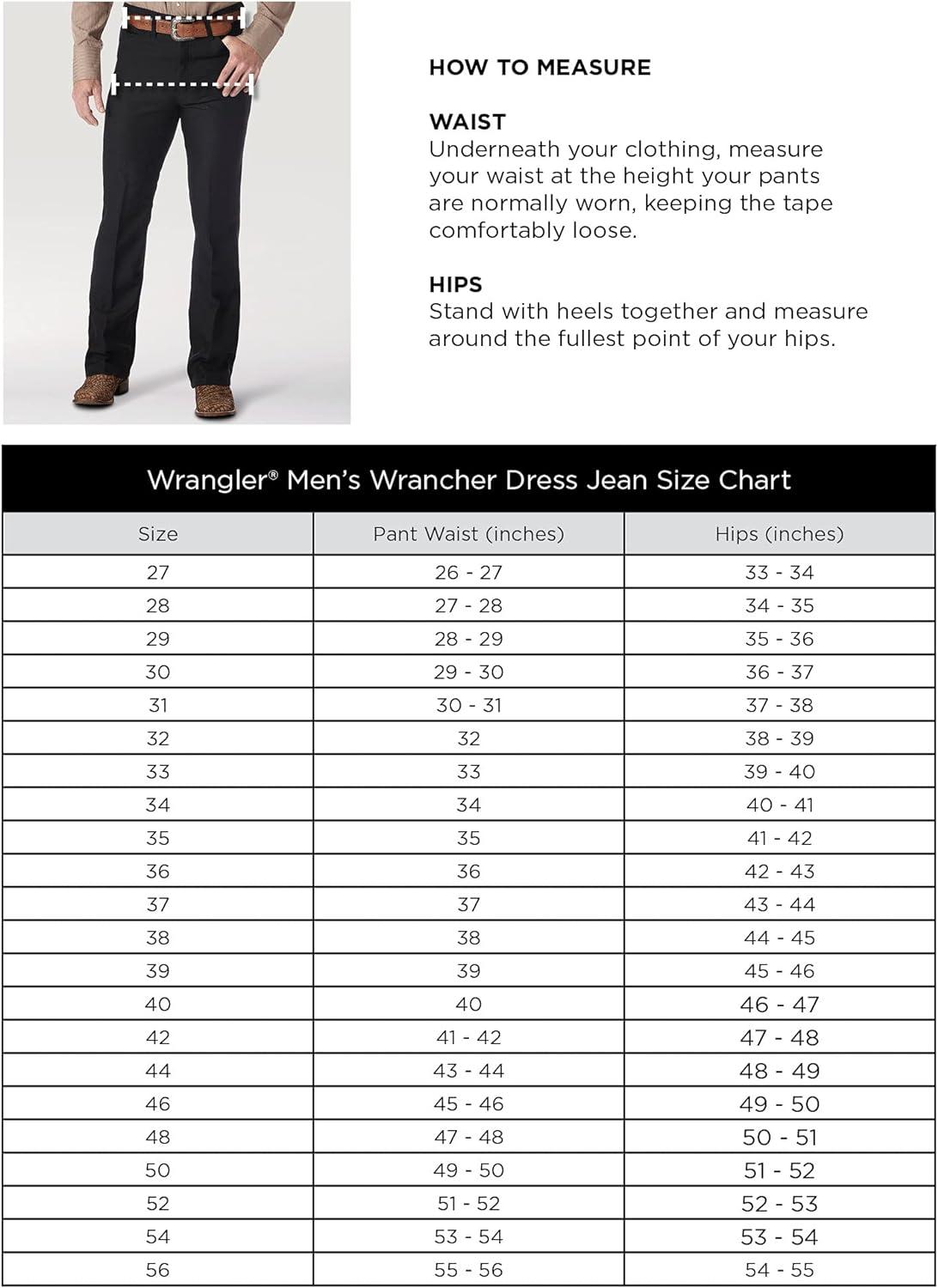 imageWrangler Mens Wrancher Dress JeanHeather Blue