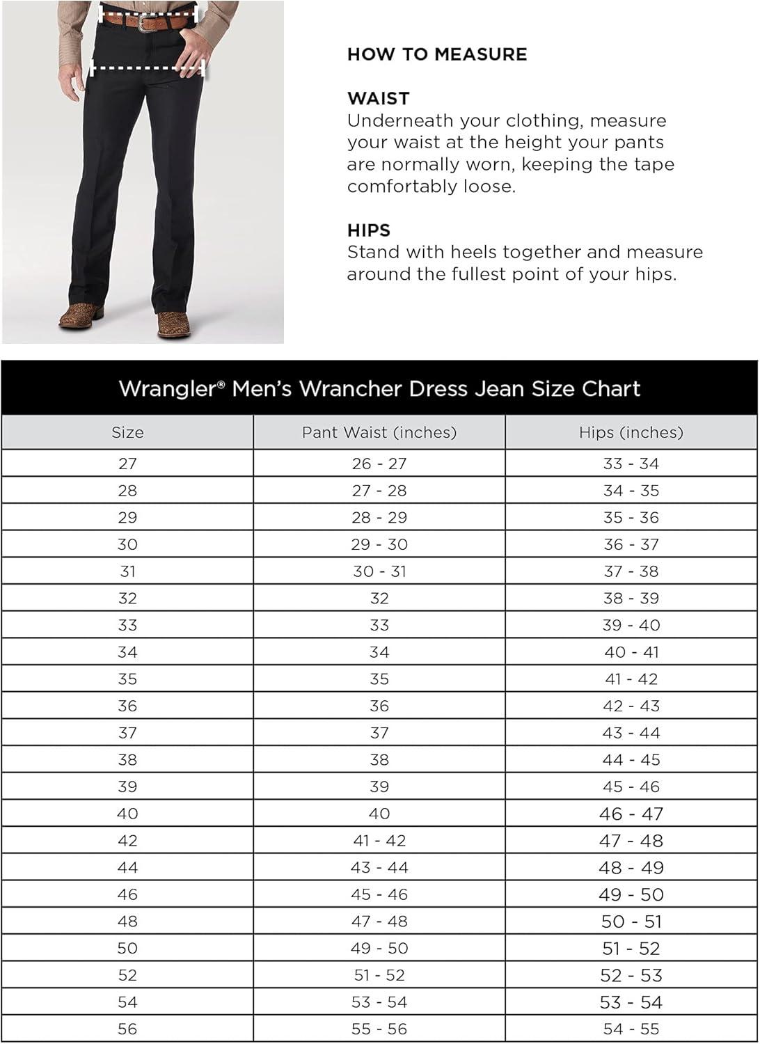 imageWrangler Mens Wrancher Dress JeanMedium Gray