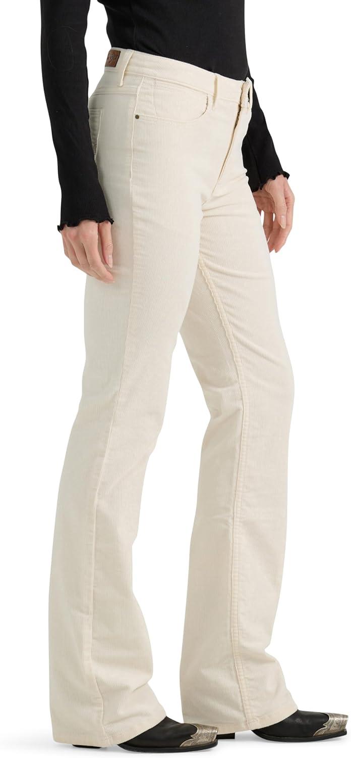 imageWrangler Womens High Rise Bold Boot JeanBirch