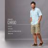 imageWrangler Authentics Mens Classic Relaxed Fit Cargo ShortBlack Twill