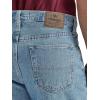 imageWrangler Authentics Mens Classic Relaxed Fit Five Pocket Jean ShortLight Stonewash