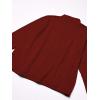 imageWrangler Authentics Mens Long Sleeve Fleece QuarterZip SweaterBossa Nova
