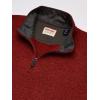 imageWrangler Authentics Mens Long Sleeve Fleece QuarterZip SweaterBossa Nova
