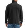 imageWrangler Authentics Mens Long Sleeve Fleece QuarterZip SweaterCaviar