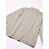 imageWrangler Authentics Mens Long Sleeve Fleece QuarterZip SweaterLight Heather Gray