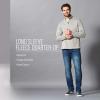 imageWrangler Authentics Mens Long Sleeve Fleece QuarterZip SweaterLight Heather Gray